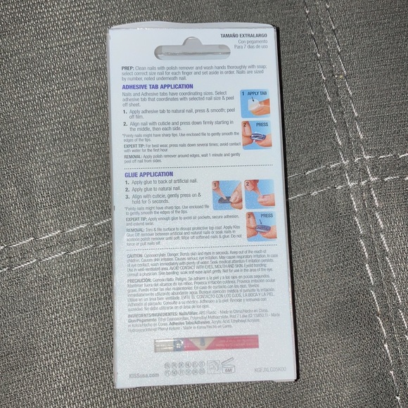 Kiss Jelly Fantasy XL Length Translucent Gel Acrylic Fake Nails in Jelly Jolly - Picture 6 of 11